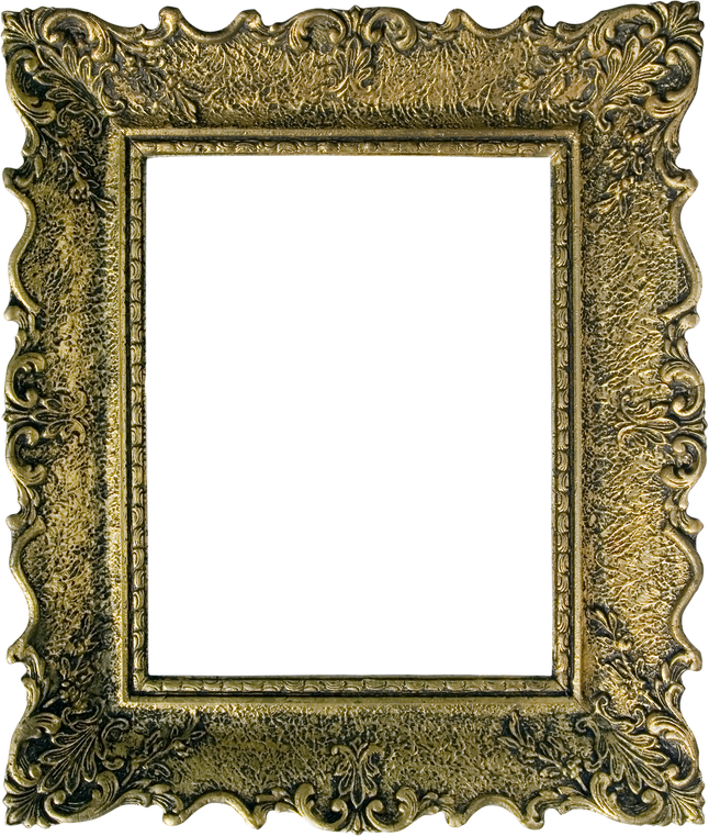 Bronze Frame Cutout
